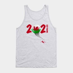 Wales Euro Soccer 2021 Tank Top